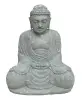 Artikelbild 1 des Artikels “Sitting Buddha, Japanese, Model A, 80 cm height, natural stone (Basanite), stonemasonry. Natural, Grey “